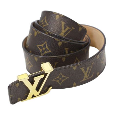 lv monogram belt canvas